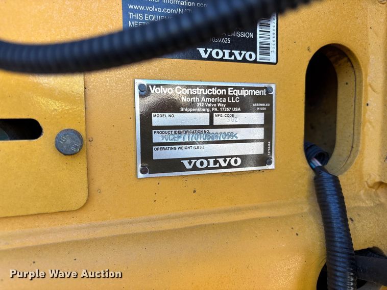 image for item EF1254 2015 Volvo P7170 paver