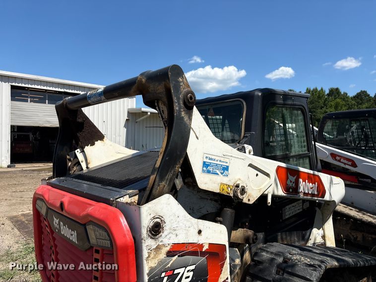 image for item EF1265 2022 Bobcat T76 R-Series tracked skid steer loader