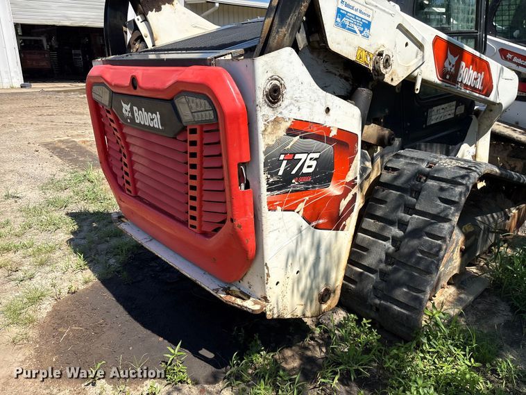 image for item EF1265 2022 Bobcat T76 R-Series tracked skid steer loader