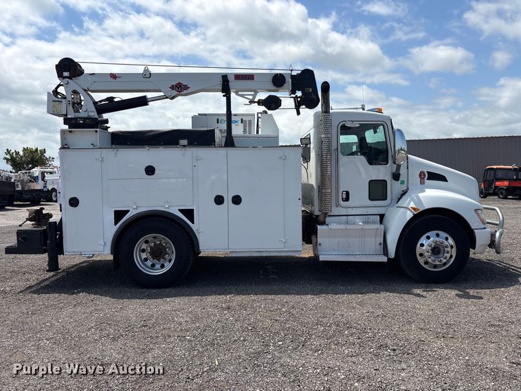 image for item EG9187 2015 Kenworth T370 utility / service truck