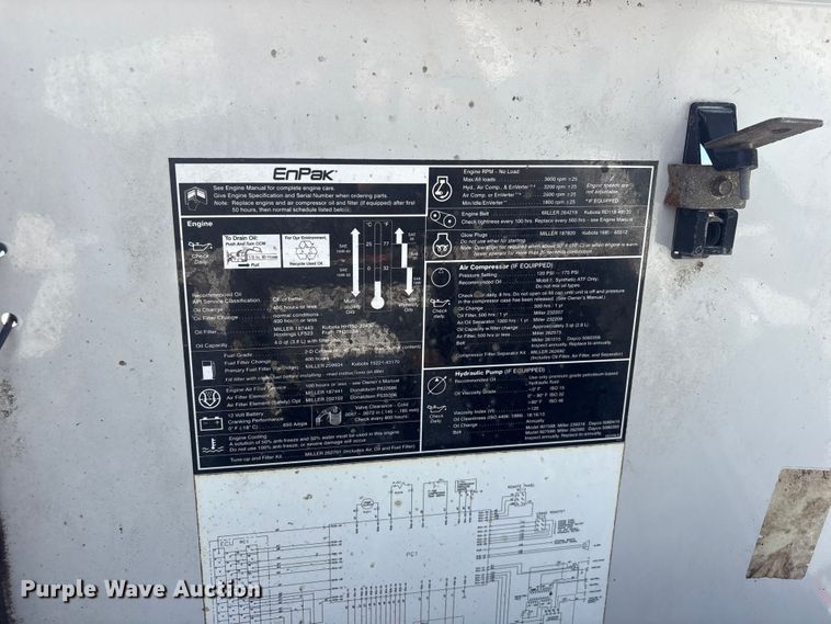 image for item EG9187 2015 Kenworth T370 utility / service truck
