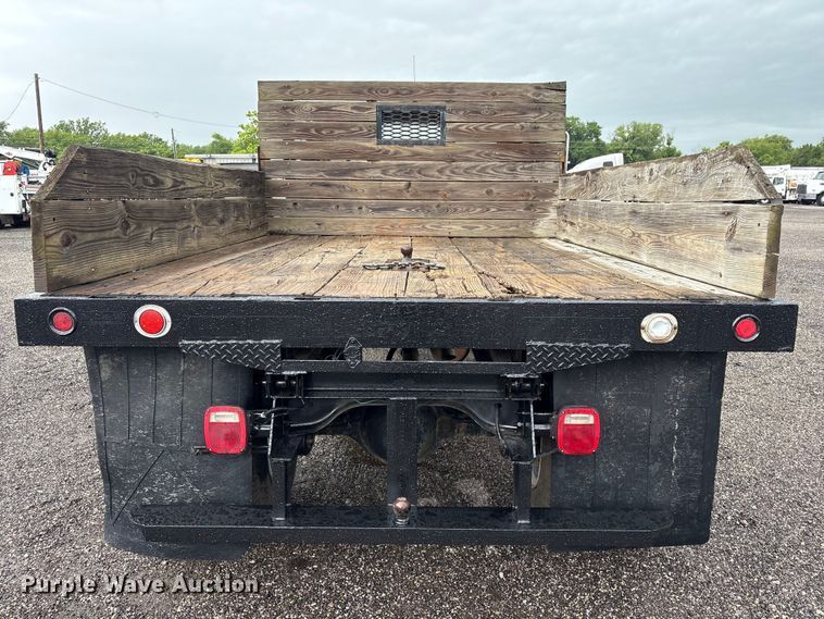 image for item EG9214 1994 Ford F600 dump flatbed truck