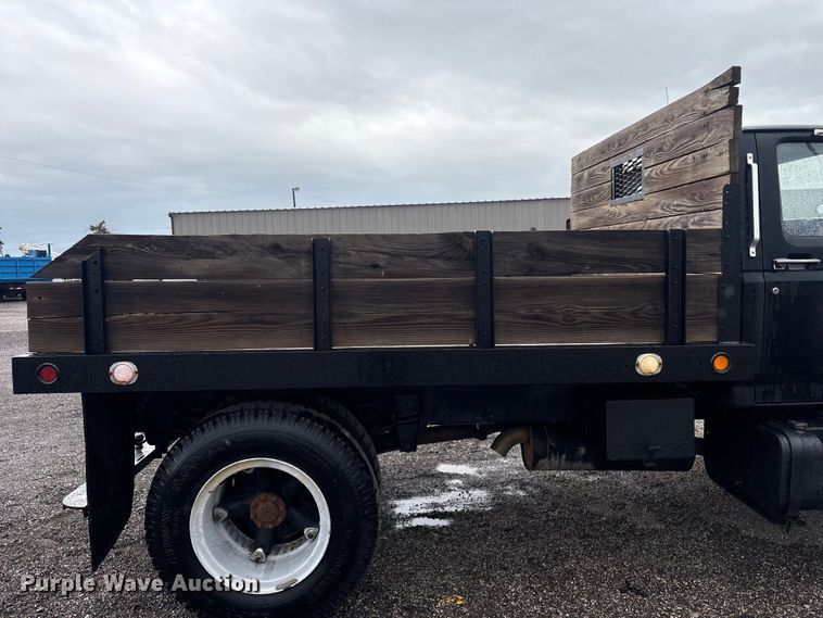 image for item EG9214 1994 Ford F600 dump flatbed truck