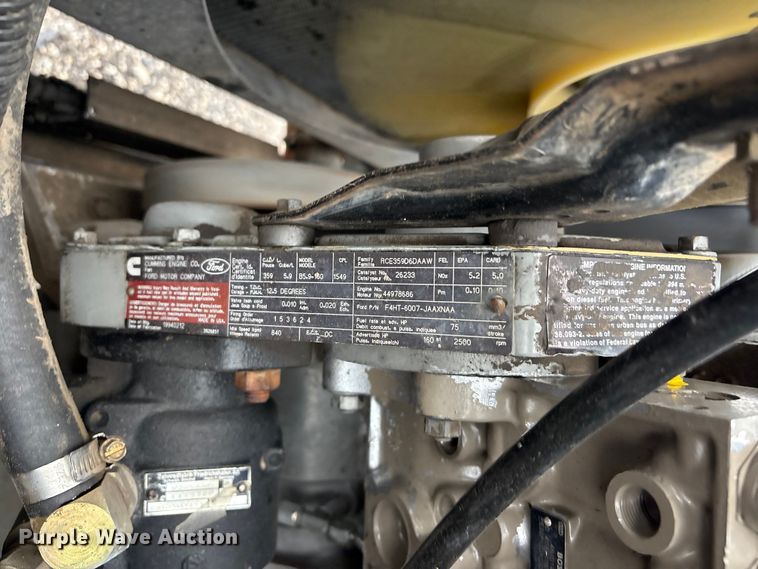 image for item EG9214 1994 Ford F600 dump flatbed truck