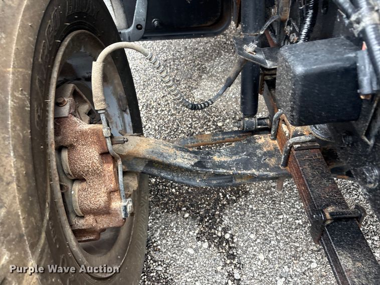image for item EG9214 1994 Ford F600 dump flatbed truck