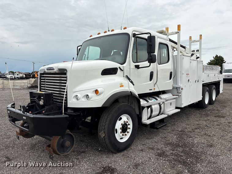 image for item EG9217 2012 Freightliner Business Class M2 Crew Cab utility / service truck