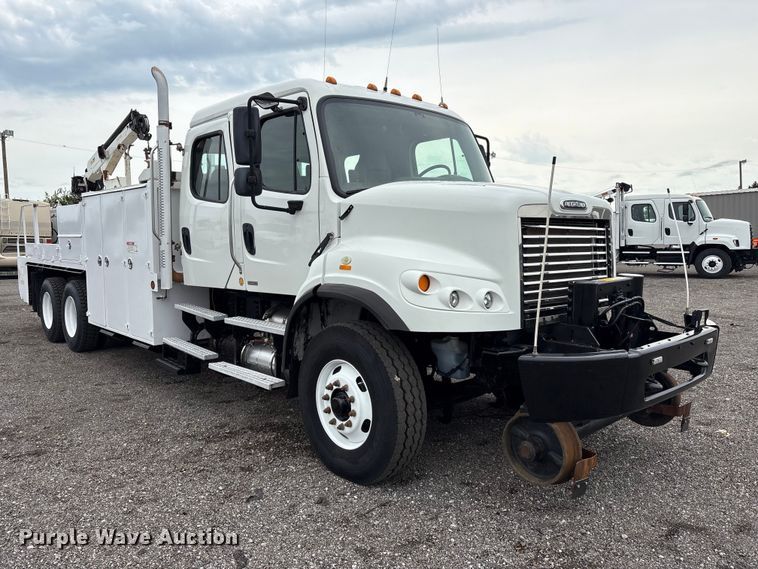 image for item EG9217 2012 Freightliner Business Class M2 Crew Cab utility / service truck