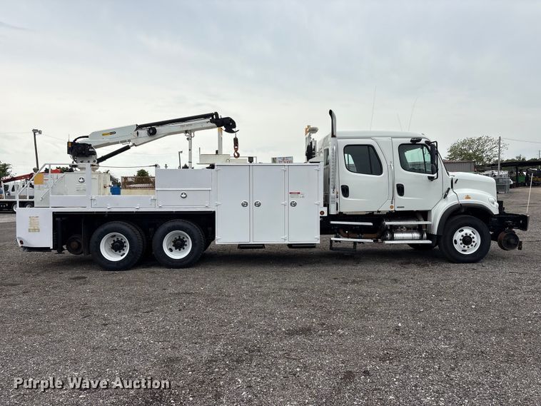 image for item EG9217 2012 Freightliner Business Class M2 Crew Cab utility / service truck