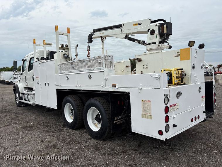 image for item EG9217 2012 Freightliner Business Class M2 Crew Cab utility / service truck