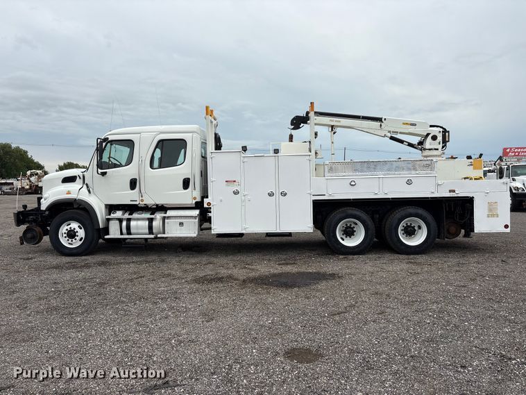image for item EG9217 2012 Freightliner Business Class M2 Crew Cab utility / service truck