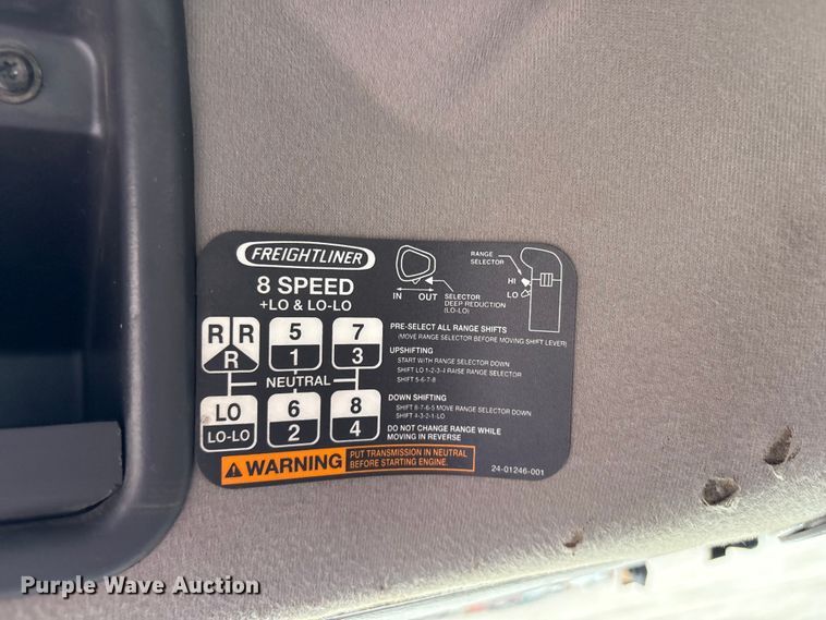 image for item EG9217 2012 Freightliner Business Class M2 Crew Cab utility / service truck