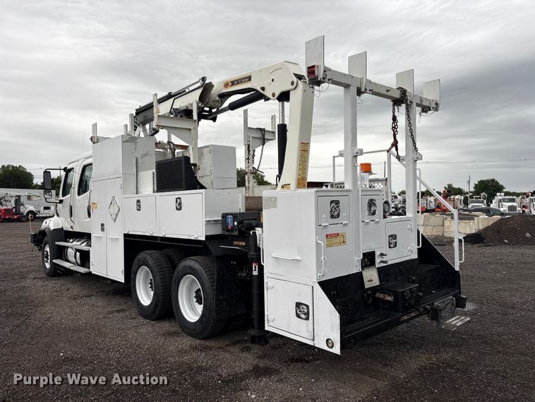 image for item EG9218 2014 Freightliner 108SD Crew Cab utility / service truck