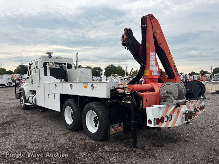image for item EG9222 2012 Freightliner Business Class M2 Ext. Cab crane truck
