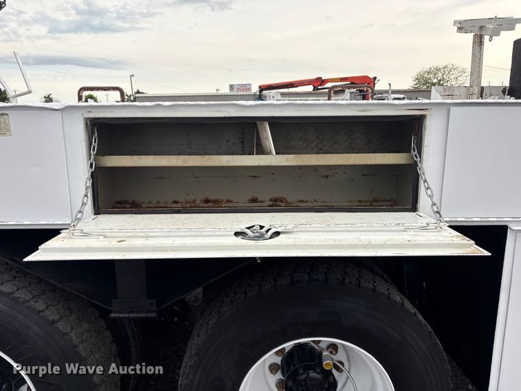 image for item EG9222 2012 Freightliner Business Class M2 Ext. Cab crane truck