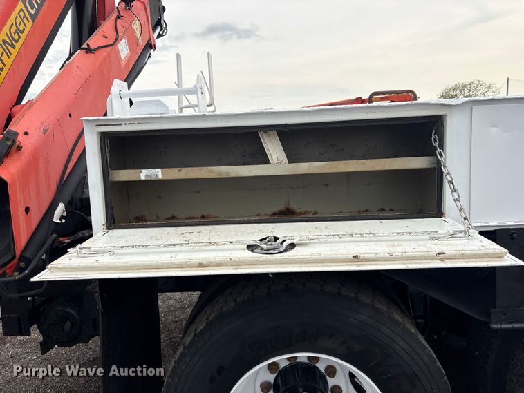 image for item EG9222 2012 Freightliner Business Class M2 Ext. Cab crane truck