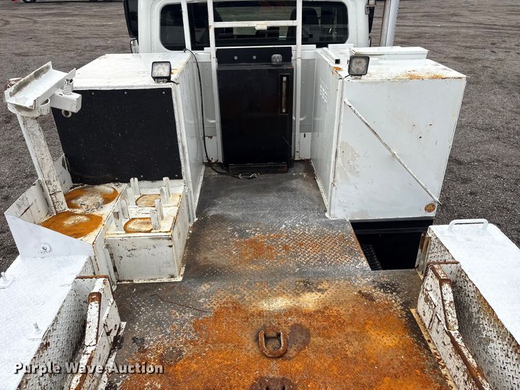 image for item EG9222 2012 Freightliner Business Class M2 Ext. Cab crane truck