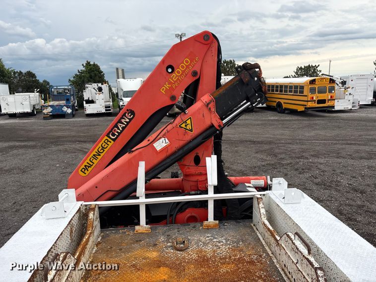 image for item EG9222 2012 Freightliner Business Class M2 Ext. Cab crane truck