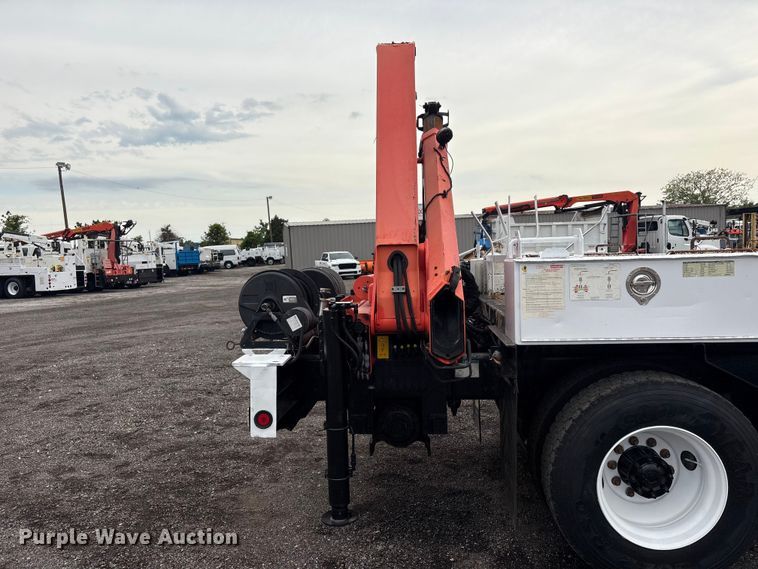 image for item EG9222 2012 Freightliner Business Class M2 Ext. Cab crane truck