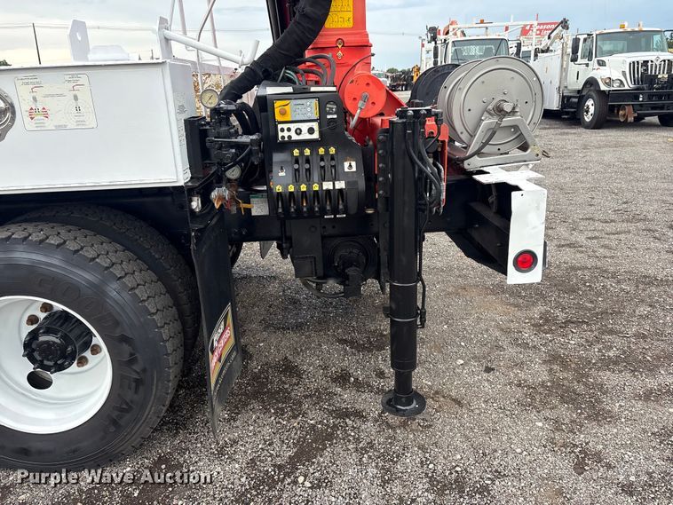 image for item EG9222 2012 Freightliner Business Class M2 Ext. Cab crane truck