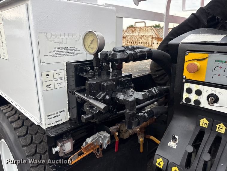 image for item EG9222 2012 Freightliner Business Class M2 Ext. Cab crane truck