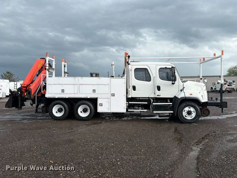 image for item EG9245 2014 Freightliner 108SD Crew Cab crane truck