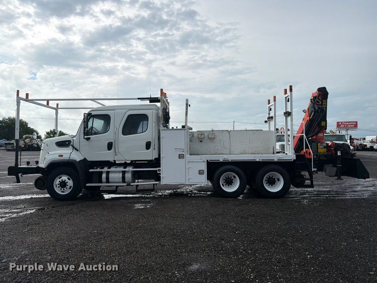 image for item EG9245 2014 Freightliner 108SD Crew Cab crane truck