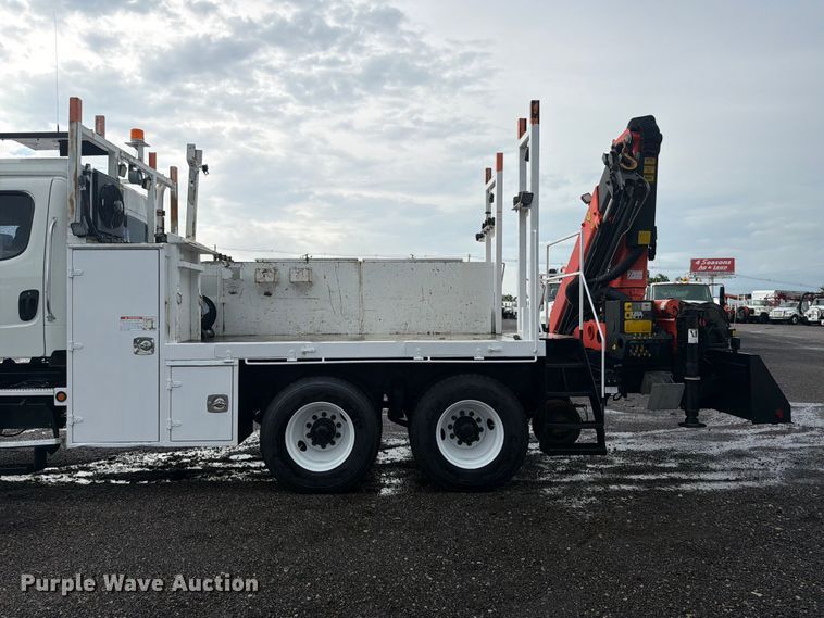 image for item EG9245 2014 Freightliner 108SD Crew Cab crane truck