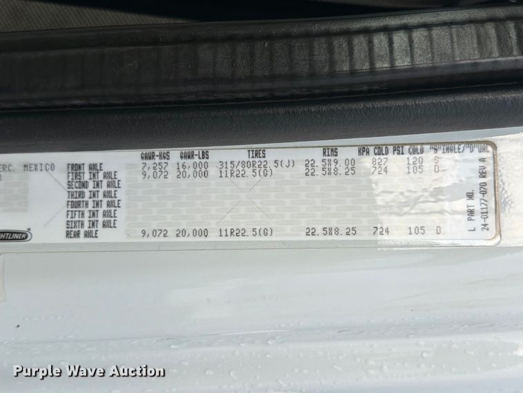 image for item EG9245 2014 Freightliner 108SD Crew Cab crane truck