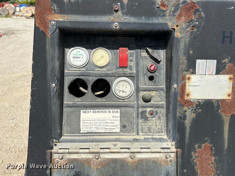 image for item EI5939 Sullair 375 DPQ CAT air compressor