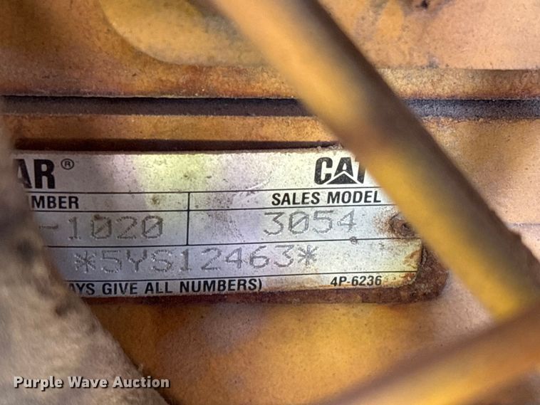 image for item EI5939 Sullair 375 DPQ CAT air compressor