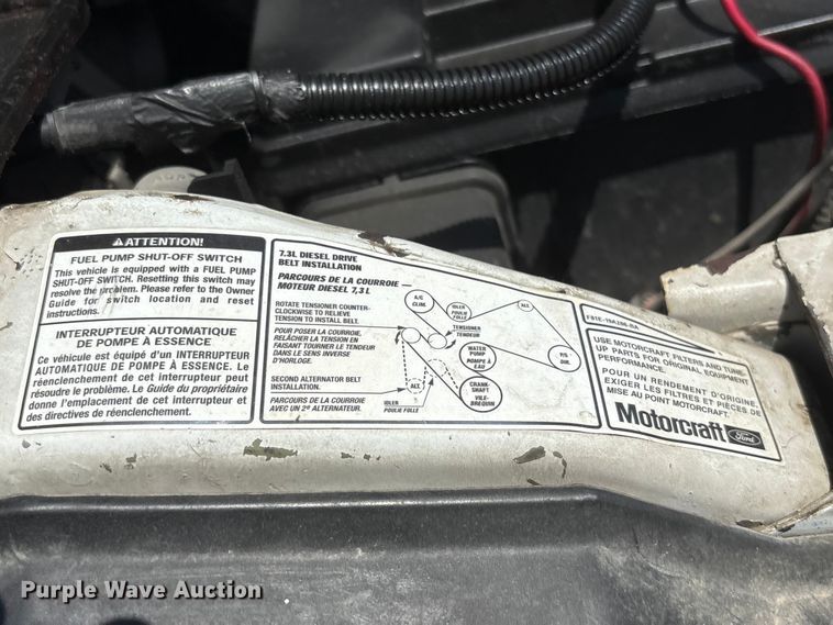 image for item EI5942 2002 Ford F550 dump truck