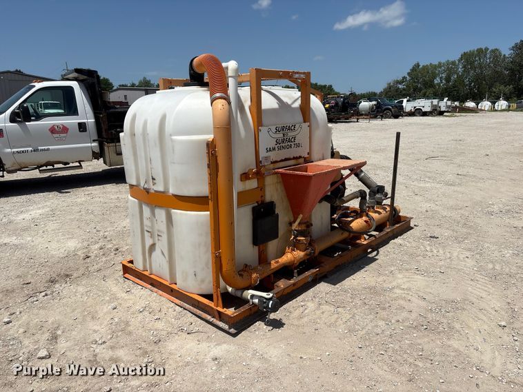 image for item EI5947 Surface to Surface SAM SR. 750 mud mixing tank