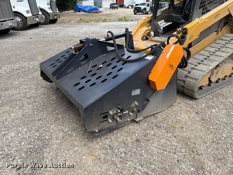 image for item EM0135 2023 Land Honor skid steer landscape rake