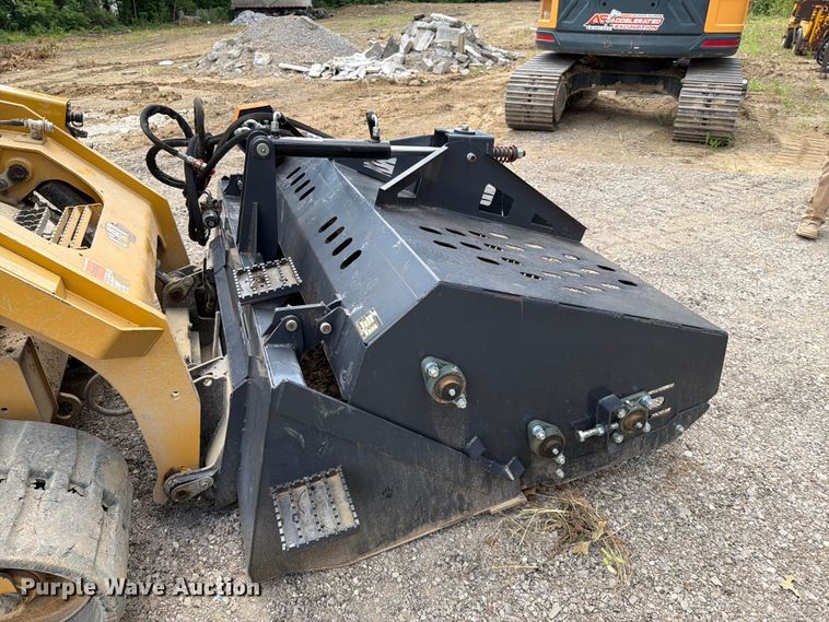image for item EM0135 2023 Land Honor skid steer landscape rake