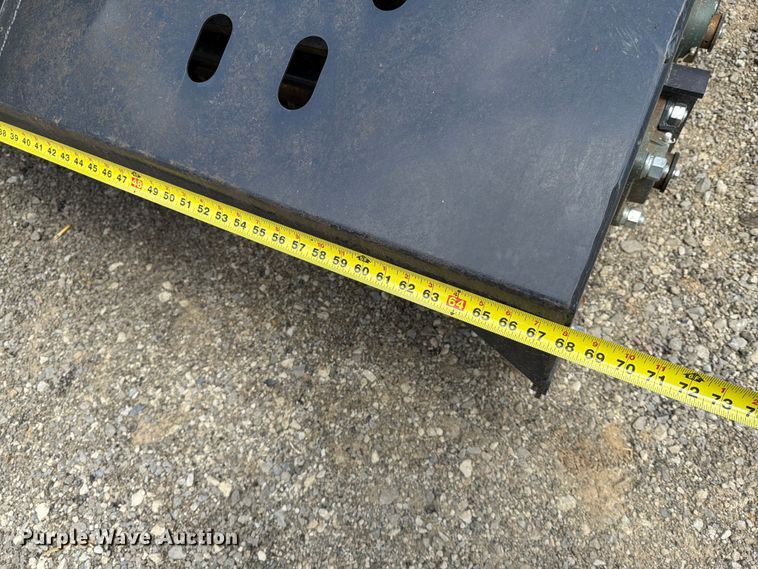 image for item EM0135 2023 Land Honor skid steer landscape rake