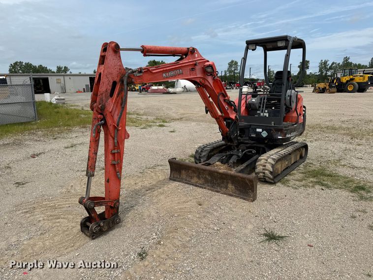 image for item EN0348 2013 Kubota KX91-3 mini excavator