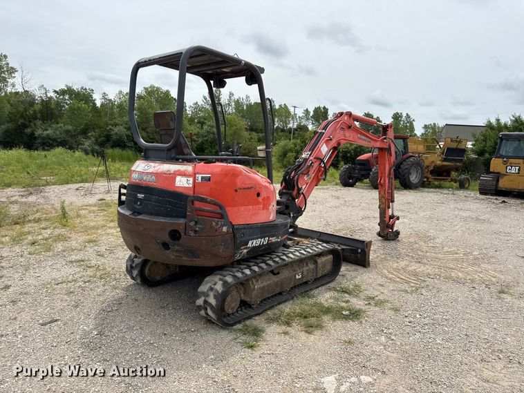 image for item EN0348 2013 Kubota KX91-3 mini excavator