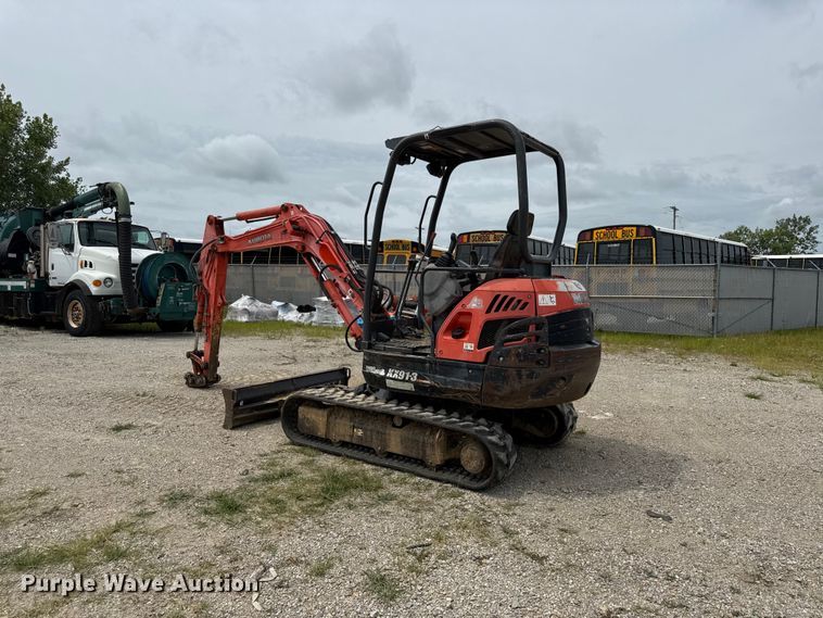 image for item EN0348 2013 Kubota KX91-3 mini excavator