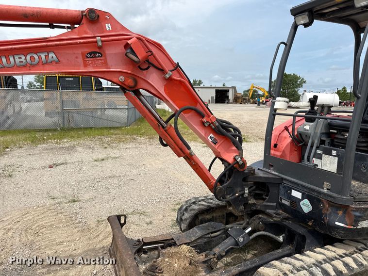 image for item EN0348 2013 Kubota KX91-3 mini excavator