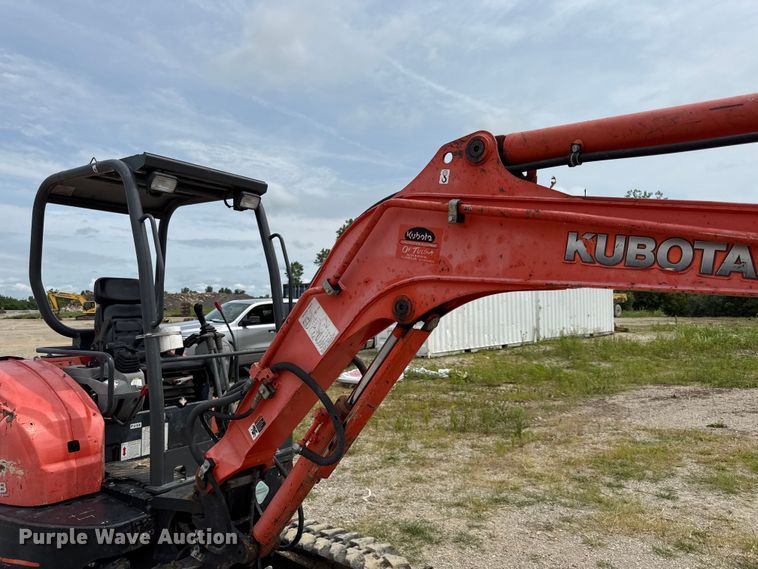 image for item EN0348 2013 Kubota KX91-3 mini excavator