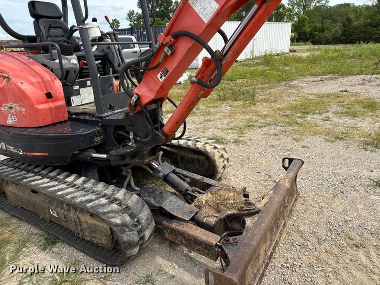 image for item EN0348 2013 Kubota KX91-3 mini excavator