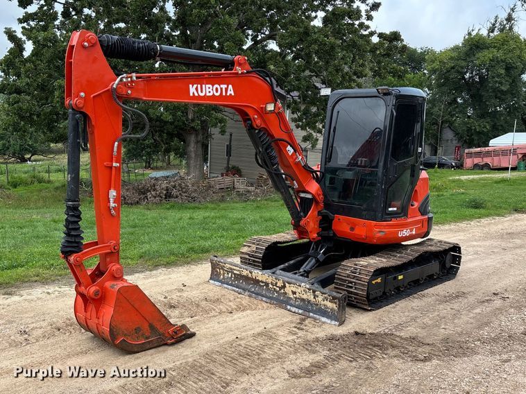 image for item EO4348 Kubota U50-4 mini excavator