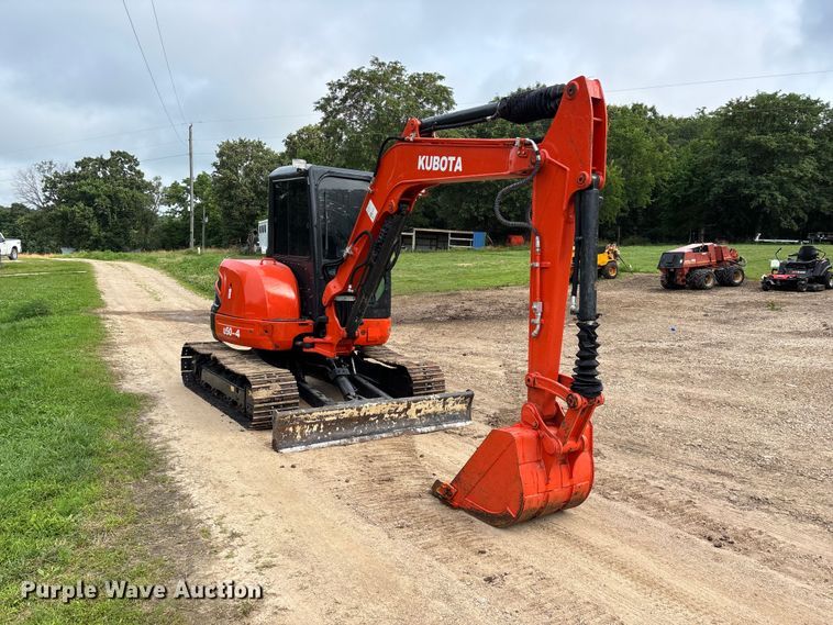 image for item EO4348 Kubota U50-4 mini excavator