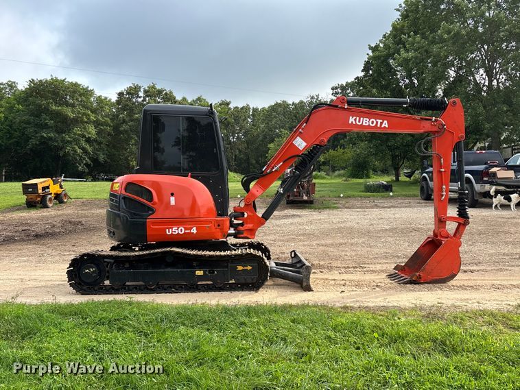 image for item EO4348 Kubota U50-4 mini excavator