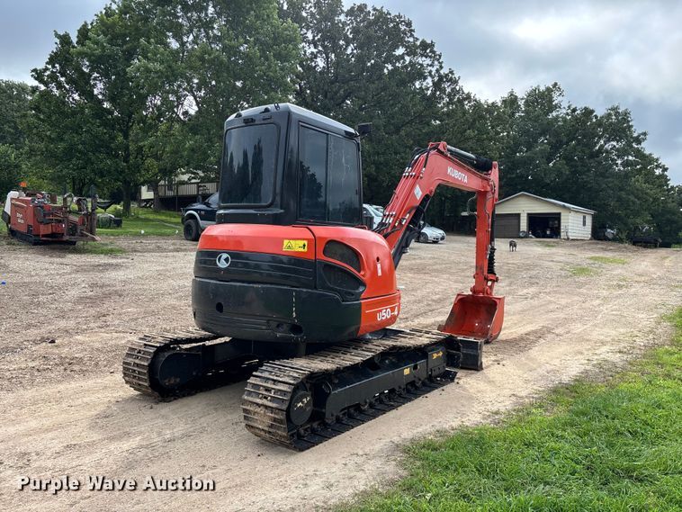 image for item EO4348 Kubota U50-4 mini excavator