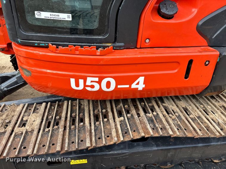 image for item EO4348 Kubota U50-4 mini excavator