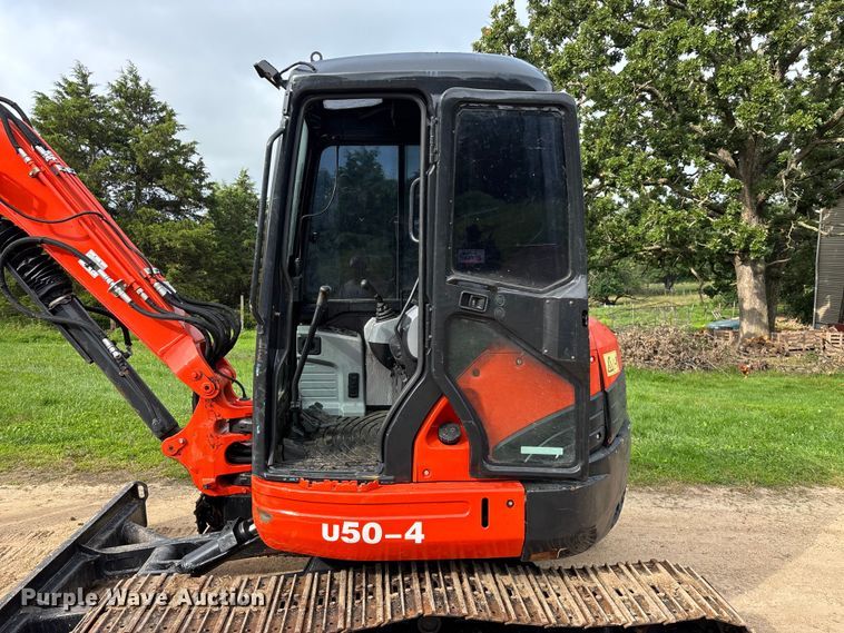 image for item EO4348 Kubota U50-4 mini excavator