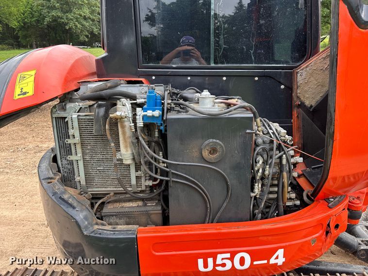image for item EO4348 Kubota U50-4 mini excavator