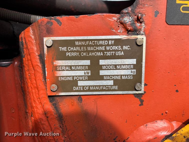 image for item EO4350 Ditch Witch 400SXD vibratory cable plow