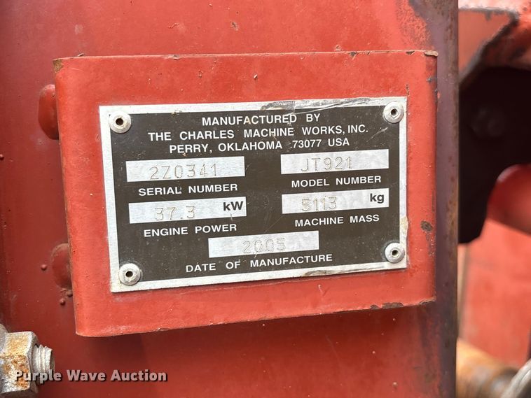 image for item EO4352 Ditch Witch JT921 directional boring unit